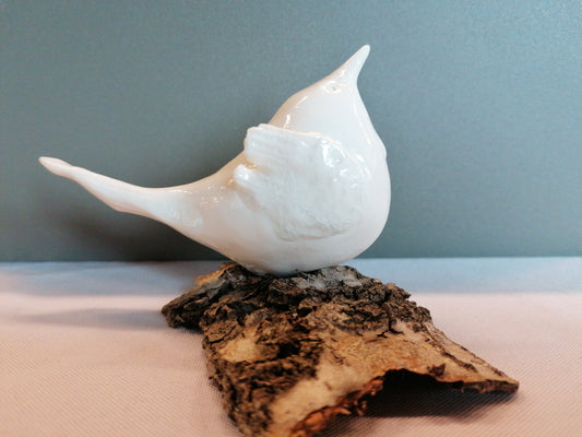 Oiseau de porcelaine n°3 By Sandrine De Zorzi
