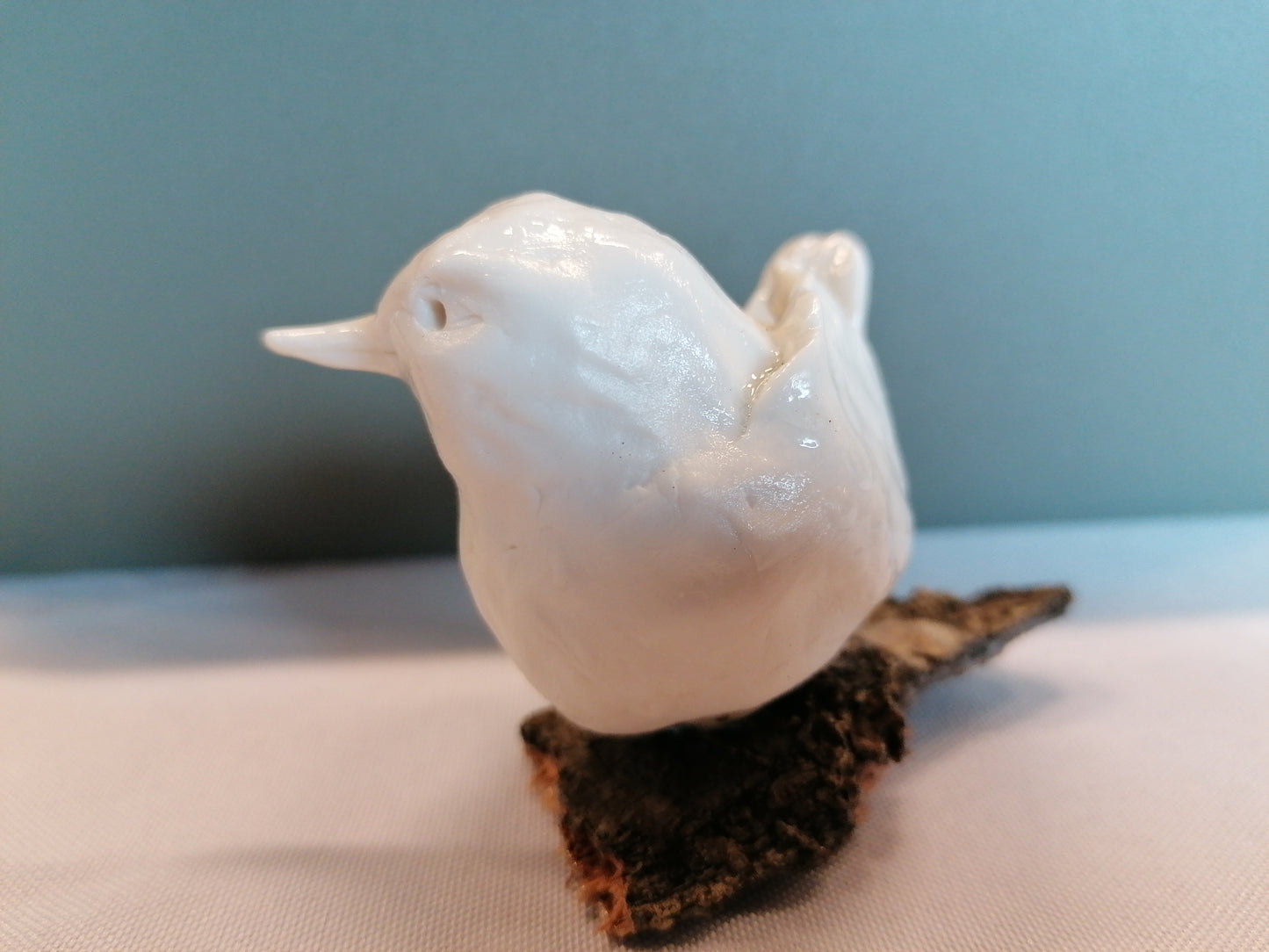 Oiseau de porcelaine n°6 by Sandrine De Zorzi