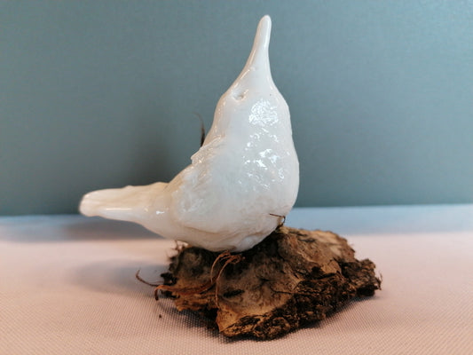 Oiseau de porcelaine n °11 by Sandrine De Zorzi