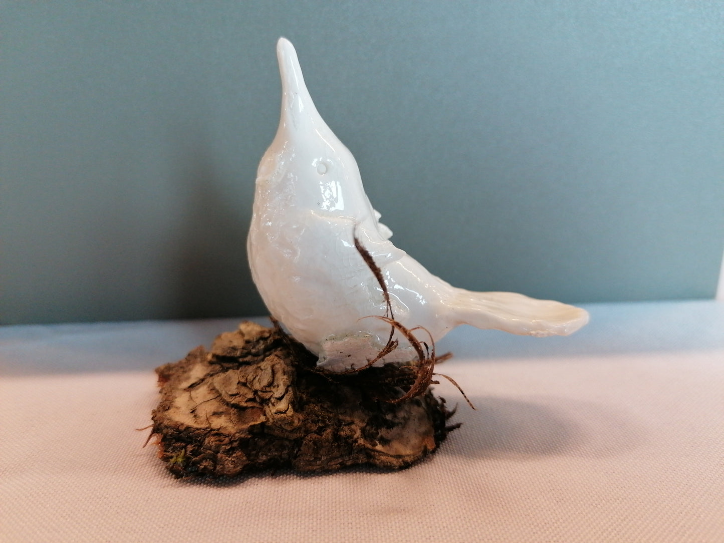 Oiseau de porcelaine n °11 by Sandrine De Zorzi