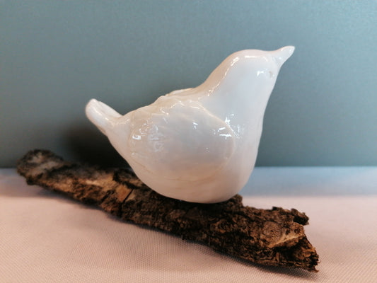 Oiseau de porcelaine n°1 By Sandrine De Zorzi