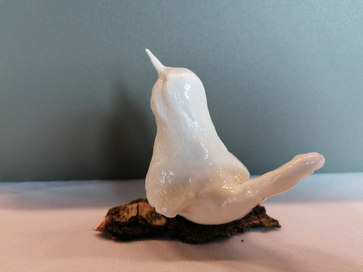 Oiseau de porcelaine n °9 by Sandrine De Zorzi