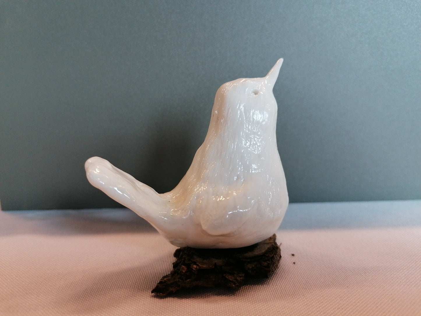 Oiseau de porcelaine n °9 by Sandrine De Zorzi