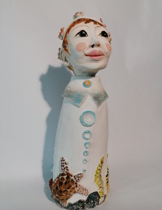 Personnage  conique "Thaïs" By Sandrine De Zorzi